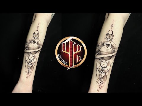 Tattoo Studio Pattos Keppos - Strichzeichnungen Tätowierung