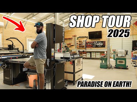 IM BACK! Step Inside My Ultimate Woodworking Shop!