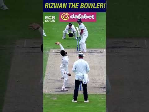 🔥 Rizwan The BOWLER! #Shorts