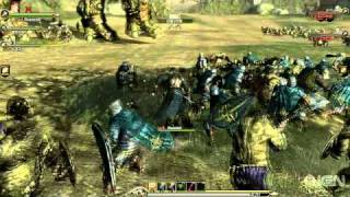 Kingdom Under Fire 2 Co-Op Gameplay (Gamescom '10)