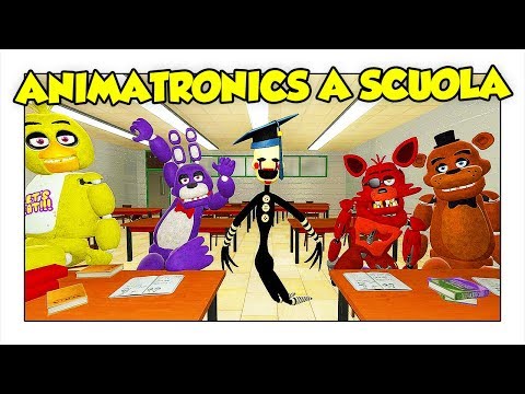 LA SCUOLA DEGLI ANIMATRONICS! - Gmod ITA Funny Moments