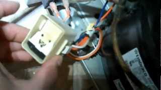 Fixing a Refrigerator Compressor That Won't Start, Compressor Relay, Condenser Fan Motor