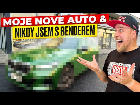 MOJE NOVÝ AUTO A NIKDY JSEM S BENDEREM 😂 - WEEK #500