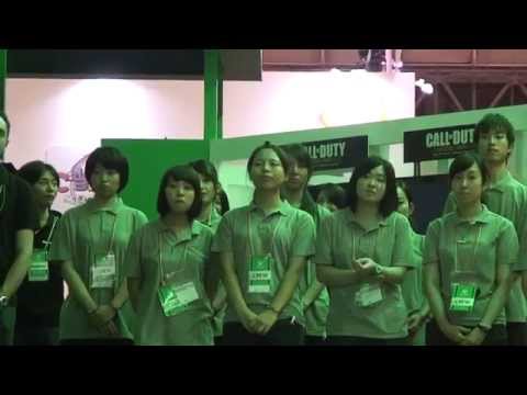 看護学科 東京ゲームショウ2014 Xboxブースでのインターン（スペシャルMOVIE）