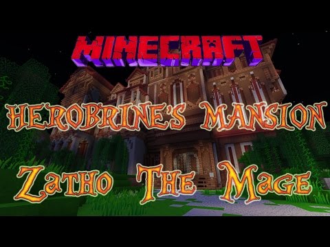 Super Gaming Family - Minecraft: HEROBRINE MANSION | Zatho The Mage BOSS FIGHT