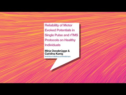 Reliability of Motor Evoked Potentials in Single Pulse and rTMS Protocols on Healthy Individuals