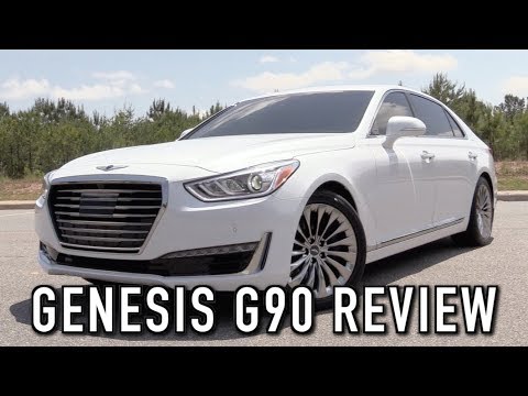 2018 Genesis G90 5.0 Ultimate: Start Up, Test Drive & In Depth Review