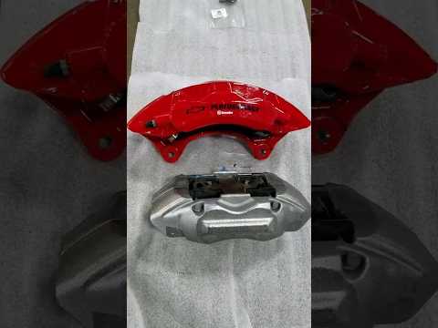 BREMBO 6 PISTON CALIPER PERFORMANCE BRAKE UPGRADE #shorts #brembo #chevrolet #silverado