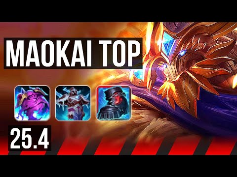 MAOKAI vs MORDEKAISER (TOP) | KR Master | 25.4