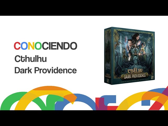 Vídeo relacionado con CMON Cthulhu: Dark Providence, Juego de Mesa de Estrategia, Roles Ocultos e Influencia en los Mitos de Cthulhu, A Partir de 13 Años, De 1 a 5 Jugadores, 90-120 Minutos, Español