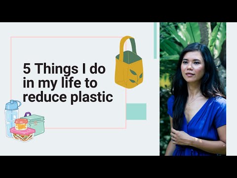 5 simple things to help reduce plastic in your daily life!