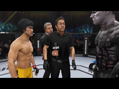 Bruce Lee vs. Black Demon (EA sports UFC 3)