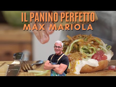 PANINO CON TARTARE DI TONNO, PUNTARELLE E STRACCIATELLA -Le ricette di Max Mariola
