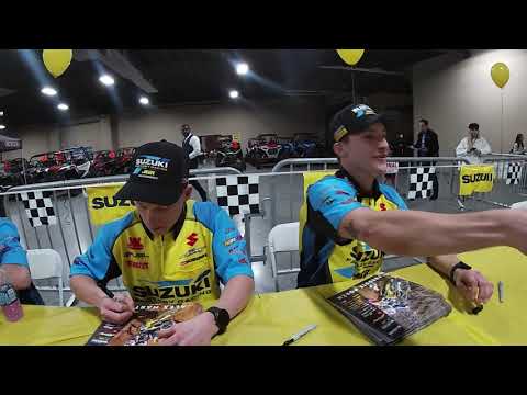 Eli Tomac & Adam Cianciarulo say whats up to Dirt Bike Brothers at 2020 supercross Party!