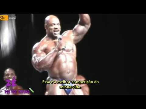 Ronnie Coleman Despedida No Palco