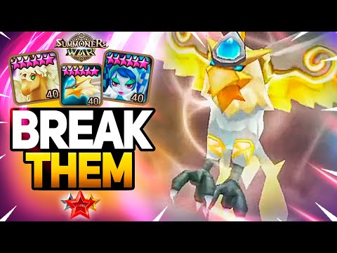 He Supports his Damage Dealers with TEON - Summoners War