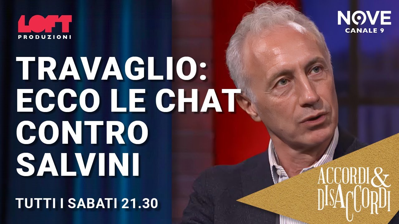 Travaglio: ecco le chat contro Salvini