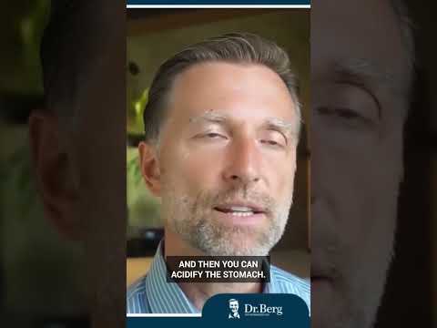 Dr. Berg erklärt die Lösung für sauren Reflux #drericberg #acidreflux #health #stomach #acid #keto