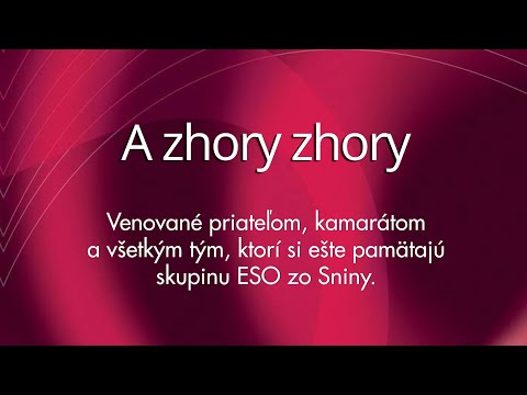 Skupina ESO - A zhory zhory