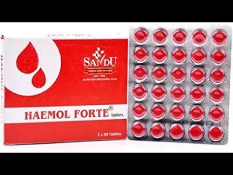 Sandu Pharmaceuticals Haemol Forte 30 Tablets