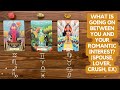 What Is Going On Between You and Your Romantic Interest? (Spouse, Lover, Crush, Ex)|Timeless Reading