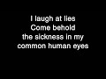 Meshuggah - The Mouth Licking What You've Bled Lyrics [HQ]
