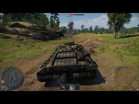 War Thunder t95 vs maus tank kill
