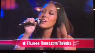 Amy Vasquez on The Voice singing Frank Sinatra&#39;s &quot;The Way You Look Tonight.&quot;