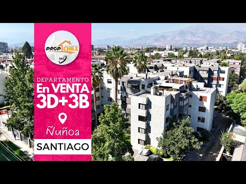 Video de En VENTA Departamento 3D, Ñuñoa, Santiago.