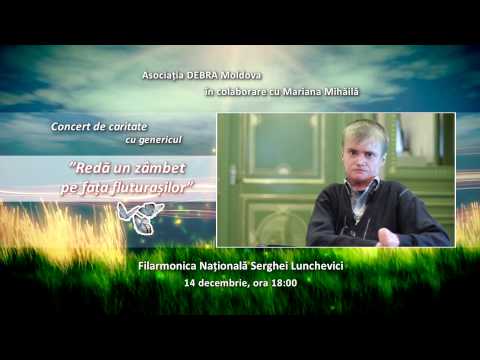 Spot Debra Concert de caritate"Reda un zimbet pe fata trista aa fluturasilor"