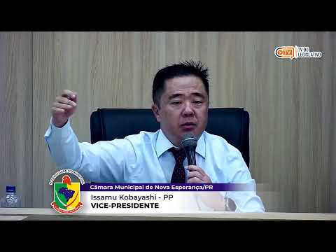 6ª Sessão Ordinária da Câmara Municipal de Nova Esperança