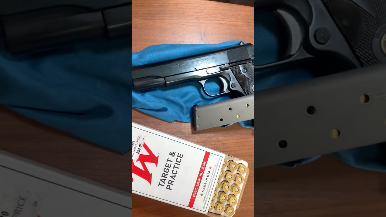 マルシン COLT 1911 ガバメント ブルーイング #モデルガン #airsoft #1911