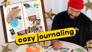 a cozy & chatty journaling saturday 📙🖋️