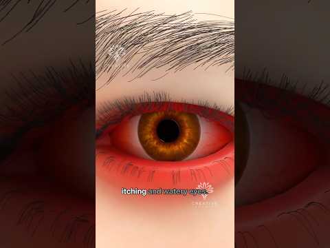 What Is Conjunctivitis (Pink Eye) #shorts #viralvideo - Creativelearning3d