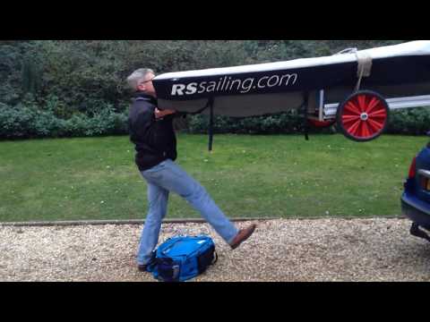 RS Aero - Singlehanded onto Car Roof