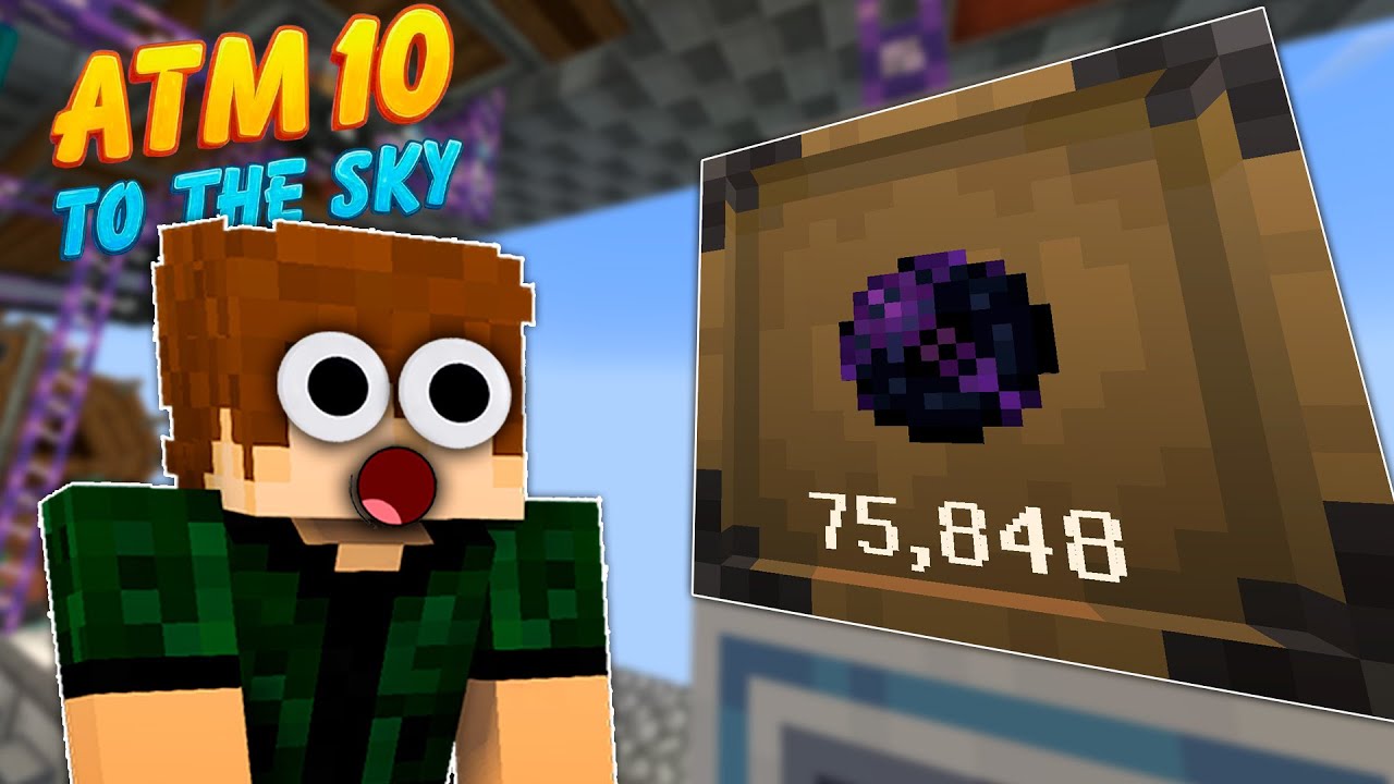 FARM INFINITA de BURACO NEGRO!! Para o AE2 Advanced!! - Minecraft ATM 10 TTS E13 (1.21)