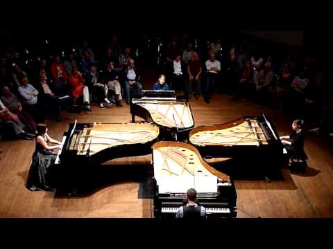 Rondane Kwartet: Incantatie IV Four Pianists, four grand pianos, one body of sound.