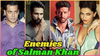 10 Powerful Enemies of Salman Khan in Bollywood