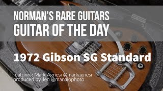 Video thumbnail for Norman's Rare Guitars - Guitar of the Day: 1972 Gibson SG Standard Walnut by Normans Rare Guitars