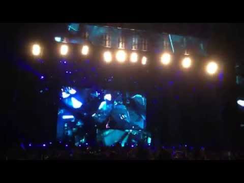 Avicii - Midnight City vs Diamonds (Congorock Remix) @ Barcelona Beach Festival 2014