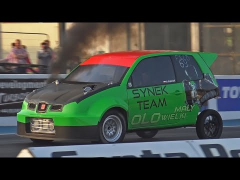 600HP 2.0TDI SEAT AROSA RUNS A NEW PB AT SANTA POD RACEWAY