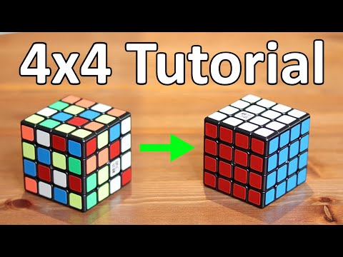 Easiest Way to Solve the 4x4 Rubik's Cube