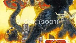My Top 12 Godzilla Movies