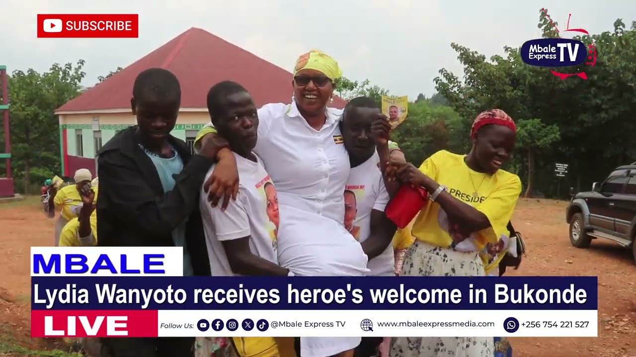 Hon. Lydia Wanyoto receives Heroes Welcome in Bukonde 