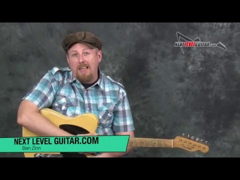 Learn Country lead guitar licks soloing inspired by Pete Anderson guitarist of Dwight Yoakam