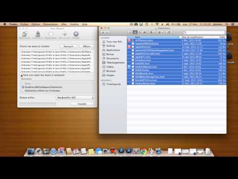 comment installer kext