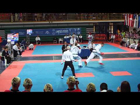 Alexei Marchrnkov (Rus) v Dmytro Pilinkevych (Ukr) Male -85Kg Sparring