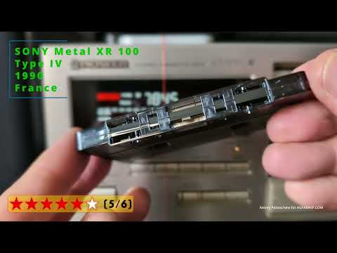 Sony Metal XR 100 1990 France_Compact Cassette