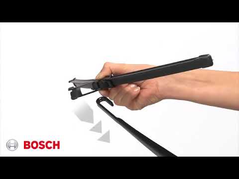 Как установить дворники Bosch AeroTwin с креплением крючок