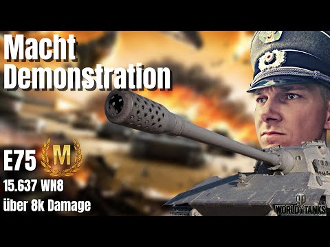 1 vs 7 - Die Macht des E75 - World of Tanks deutsch